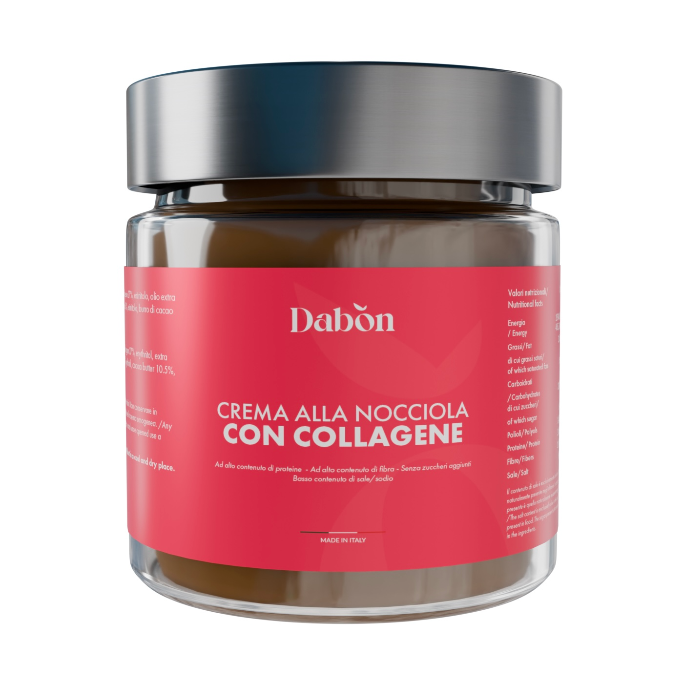 Crema Alla Nocciola con Collagene